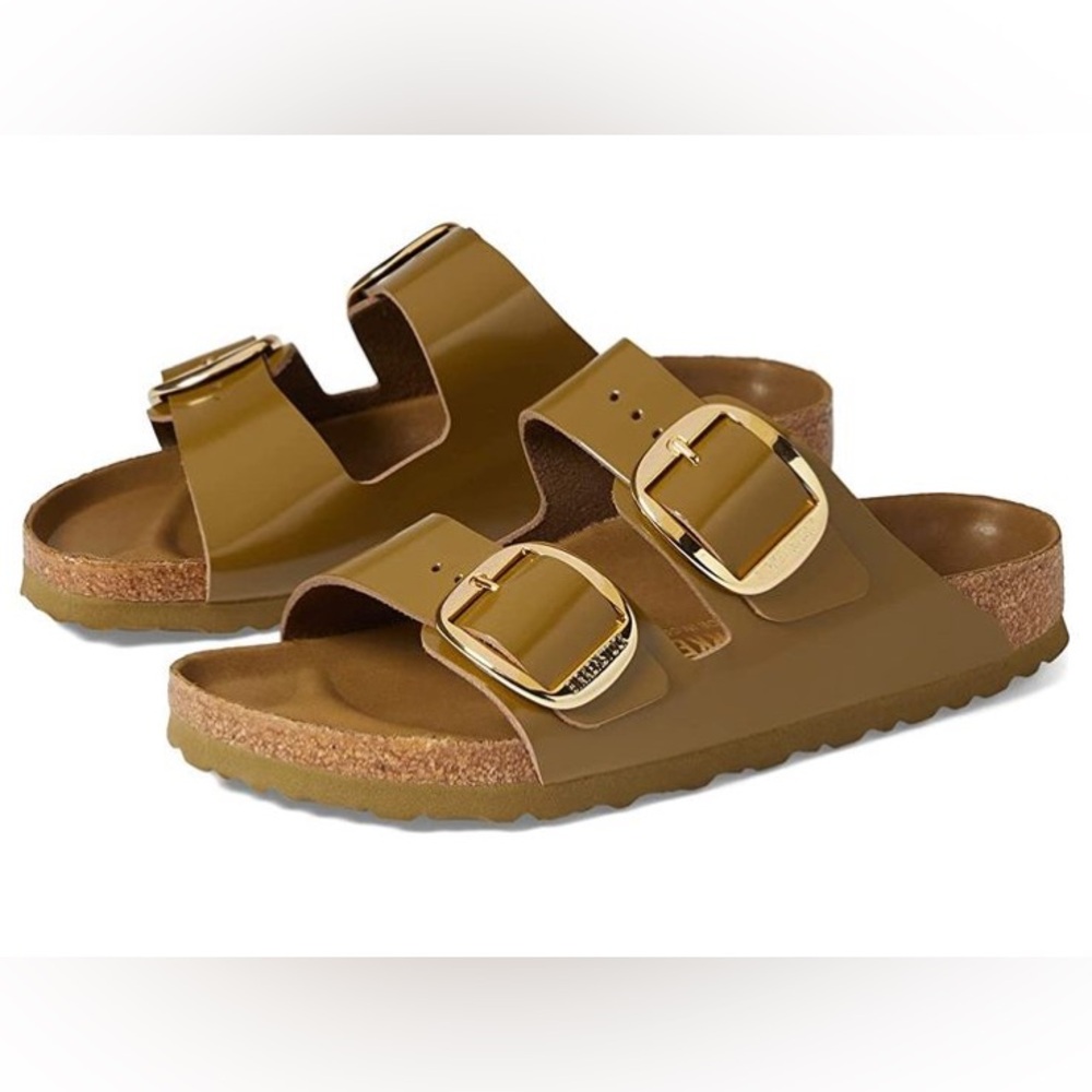 Birkenstock double buckle, BRAND NEW. final listing price:)